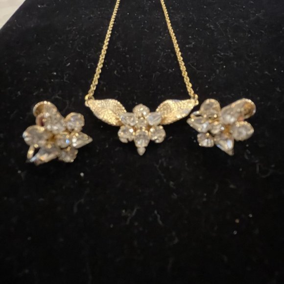 Vintage Rhinestone STAR-ART Jewelry Set 12K GF - Picture 4 of 5